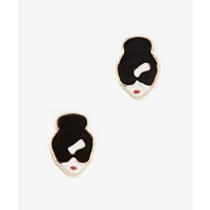 Alice + Olivia Stace Face Stud Earrings